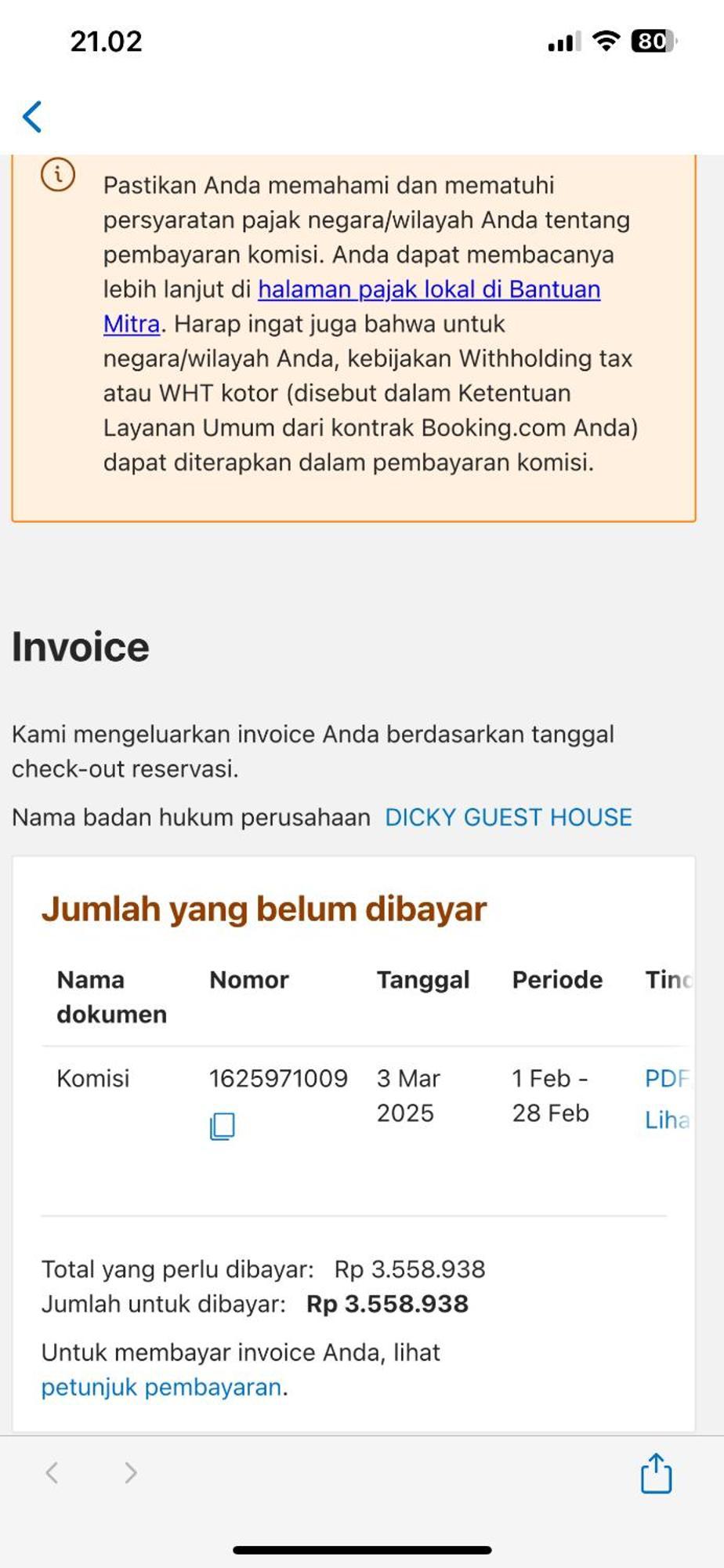 Dicky Guest House Batu Bolong チャングー 部屋 写真
